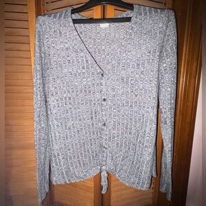 NoBo button tie top.